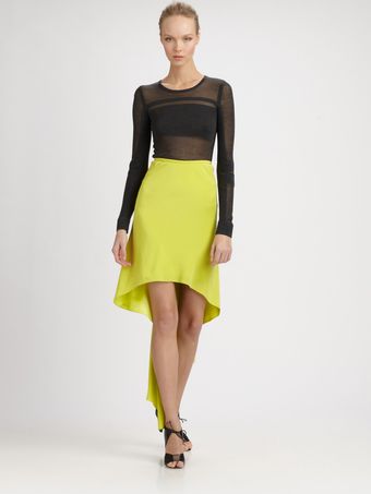  Silk Cascade Skirt 