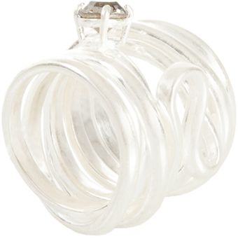 Maison Martin Margiela Coiled Brass Ring - Lyst