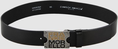 Frankie Morello Belts in Black for Men - Lyst