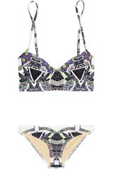 Mara Hoffman Printed Bustier Bikini