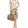 Proenza Schouler Floral Printed Silk Georgette Dress in Multicolor (white) - Lyst