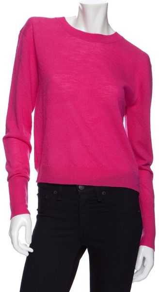 A.L.C. Slit Back Sweater - Lyst