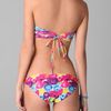 Alice + Olivia Floral Bandeau Bikini Top in Multicolor (multi) - Lyst