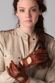 Club Monaco Serena Driving Gloves - Lyst