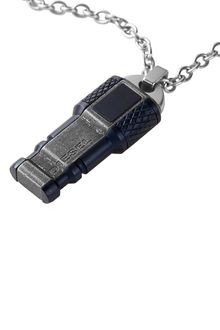 Diesel Anodized Aluminum Machine Key Necklace - Lyst