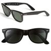 Ray-ban Classic Wayfarer Sunglasses in Black for Men (black polarized) - Lyst