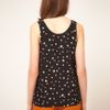 Sonia By Sonia Rykiel Silk Star Print Vest in Black (002noirblanc) - Lyst