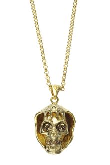 Alexander McQueen Skull Necklace - Lyst