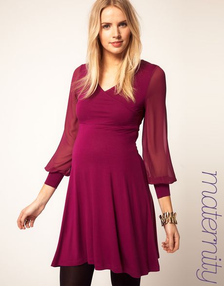 http://cdnb.lystit.com/photos/2011/12/16/asos-berry-asos-maternity-dress-with-wrap-and-chiffon-sleeve-product-1-2551466-950669304_large_flex.jpeg