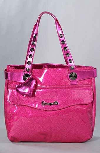 Betsey Johnson The Betseyville Glitterati Tote in Pink - Lyst