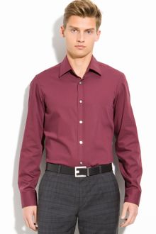 Boss Black Lex Trim Fit Stripe Sport Shirt - Lyst