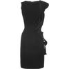 Bottega Veneta Side Ruffle Dress in Black - Lyst