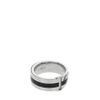 Emporio Armani Stainless Steel Split Eagle Ring in Silver for Men - Lyst
