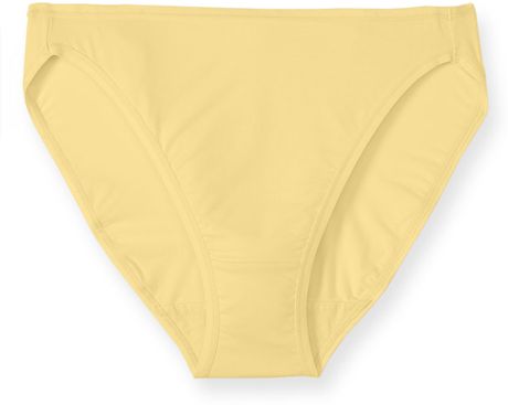 Felina Sublime High Cut Briefs in Yellow (buttercup) - Lyst