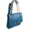 Lanvin Happy Mm Quilted Shoulder Bag in Blue (black) - Lyst