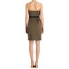Marc Jacobs Strapless Dress in Brown (silver) - Lyst