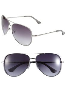Michael by Michael Kors Sicily Metal Aviator Sunglasses - Lyst