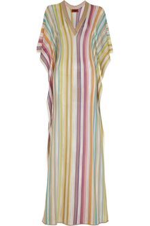 Missoni Rainbow Stripe Long Caftan - Lyst