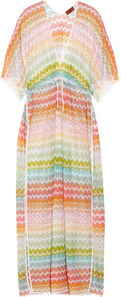  Carnac Crochet-Knit Kaftan 