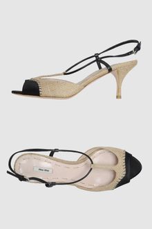 Miu Miu  High-heeled Sandals - Lyst