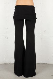 Nightcap Clothing Fleece Foldover Flare Pant In 2 Colors - Lyst