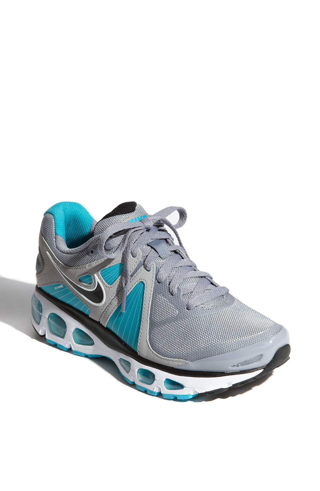 grey and turquoise nike trainers