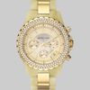 Michael Kors Hornlook Link Bracelet Chronograph Watch in Gold - Lyst