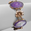 Stephen Dweck Agate Quartz Link Bracelet in Purple - Lyst
