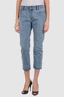 Prada  Denim Capris - Lyst