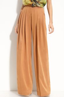 Robert Rodriguez Pleated Wide Leg Pants - Lyst