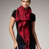 Stella Mccartney Leopardprint Stole, Fuchsia in Red (violt mgnta fuxia) - Lyst