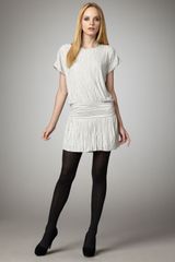 Theory Crinkled Chiffon Party Dress