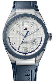 Tommy Hilfiger Silicone Strap Watch - Lyst
