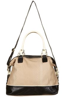 Topshop Snake Insert Holdall - Lyst