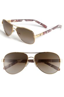 Tory Burch Aviator Sunglasses - Lyst