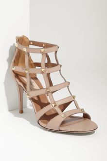 Valentino Studded Cage Sandal - Lyst