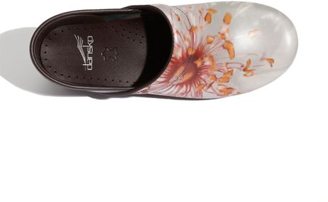 pink dansko professional clogs