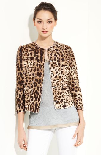  Leopard Print Jacket 