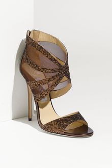 Jimmy Choo Leila Mesh Sandal - Lyst