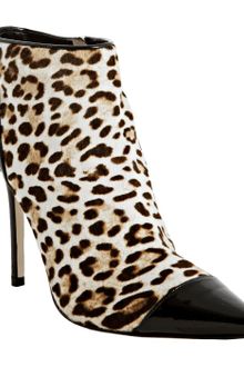 Jimmy Choo  Print Pony Hair Bidder Ankle Boots - Lyst