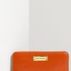 Marc Jacobs Wellington Deluxe Goatskin Wallet in Brown (pumpkin) - Lyst