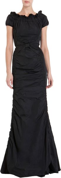 Nina Ricci Bow Detail Gown - Lyst