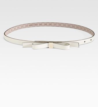 Gucci Bow Buckle Leather Belt - Lyst