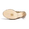 Jimmy Choo Garland Glitter Sandal in Beige (sand) - Lyst