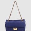 Love Moschino Medium Leather Bags in Blue - Lyst