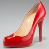 Christian Louboutin Rolando Hiddenplatform Pump in Red (bright red) - Lyst