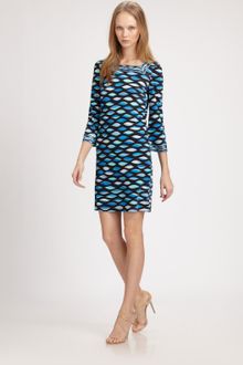 Emilio Pucci Print Dresses Jersey - Lyst