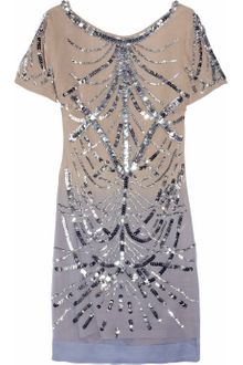Antik Batik Livia Sequined Degradé Silk Dress - Lyst