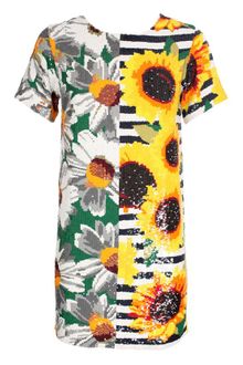 Ashish Floral Sequin T-shirt Dress - Lyst