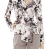 Emanuel Ungaro Printed Silksatin Blouse in Pink - Lyst